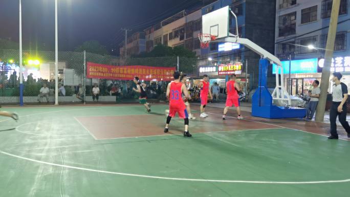 社区篮球 街头篮球 村霸篮球 全民运动