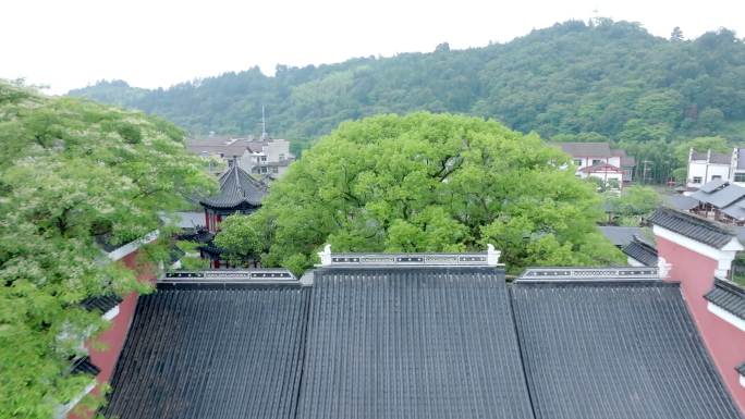 江西鹰潭龙虎山嗣汉天师府,航拍