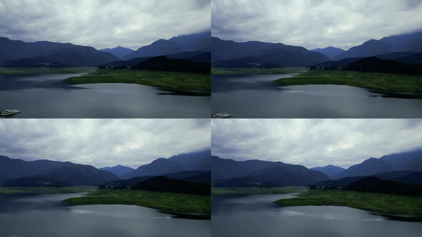 雅女湖 绿水青山 风景 山水 山河 壮丽