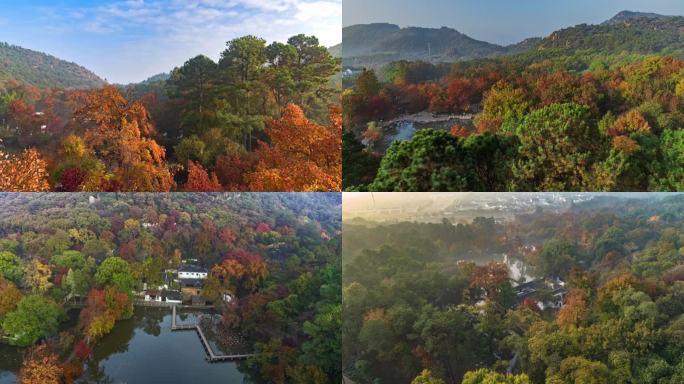 苏州水乡 秋色天平山景区 6k