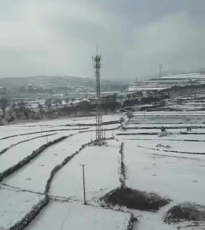 甘肃雪景