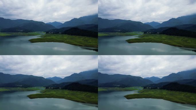 雅女湖 绿水青山 风景 山水 山河 壮丽