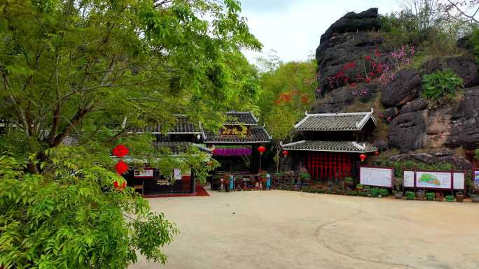 崇左江州区雨花石景区航拍合集