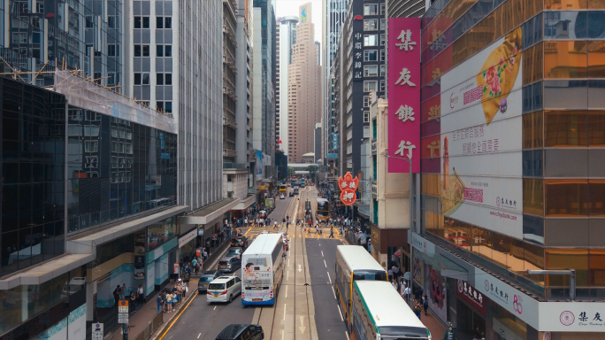 香港地标延时空镜
