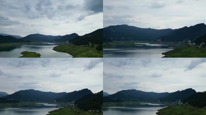 雅女湖 绿水青山 风景 山水 山河 壮丽