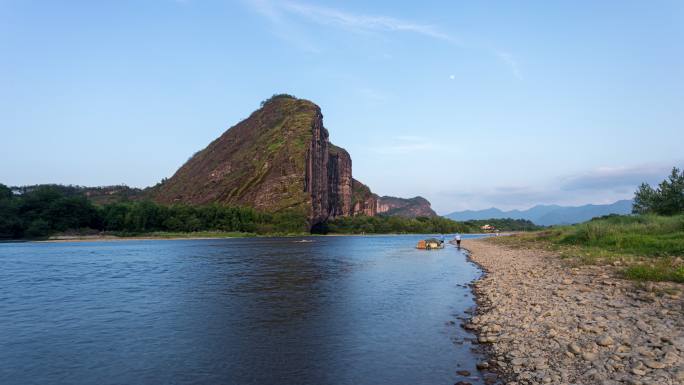 江西鹰潭龙虎山地质公园延时