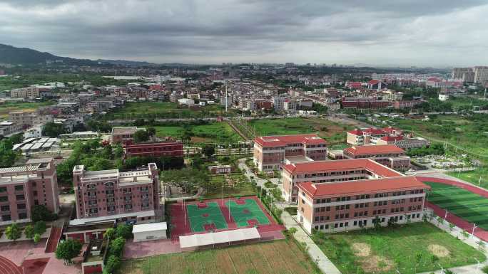 闽南学校 校园建筑航拍