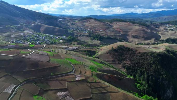 大山山区高原