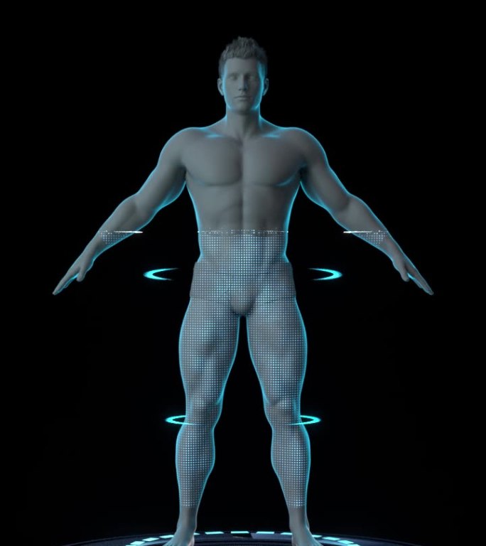 成年男人物(非常肌肉体态)