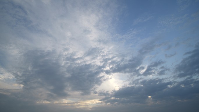 蓝天 流云