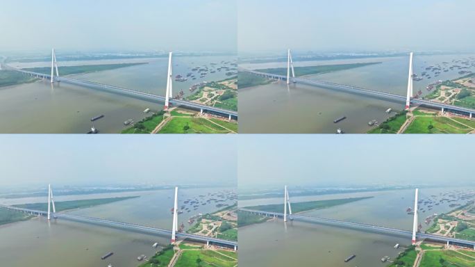 【20元】武汉青山长江大桥航拍
