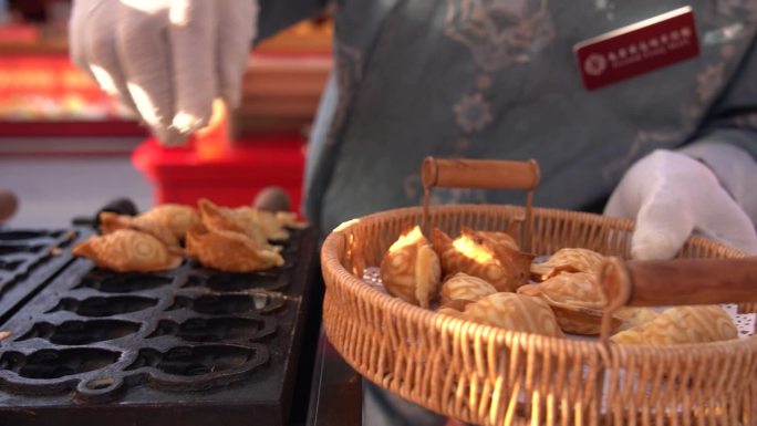中国传统美食小吃锦鲤烧及其制作方法