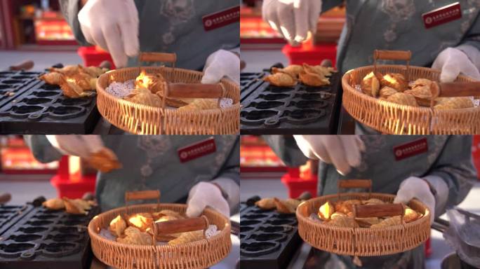 中国传统美食小吃锦鲤烧及其制作方法