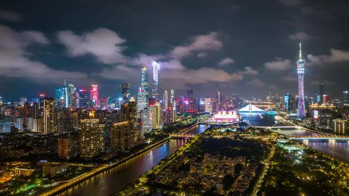 雨后二沙岛夜景视角-01