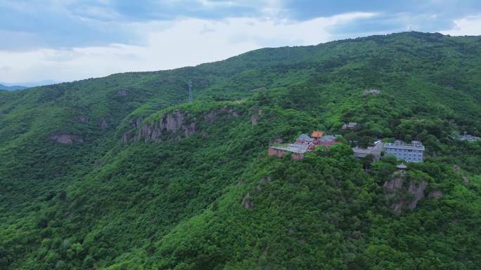 4K航拍短片.北京妙峰山谷夏日云影