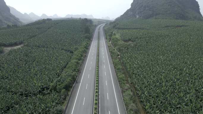 香蕉林与高速公路1