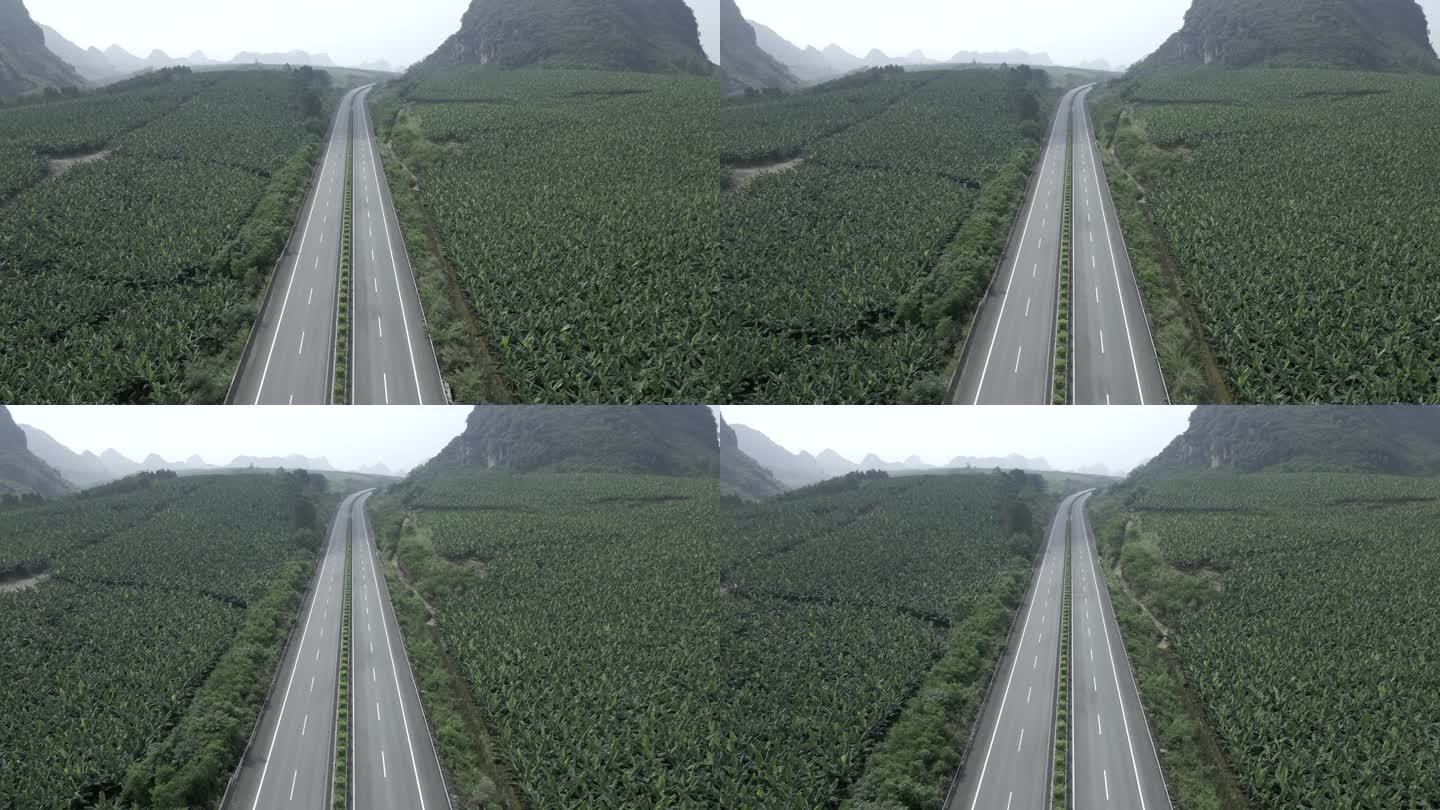香蕉林与高速公路1