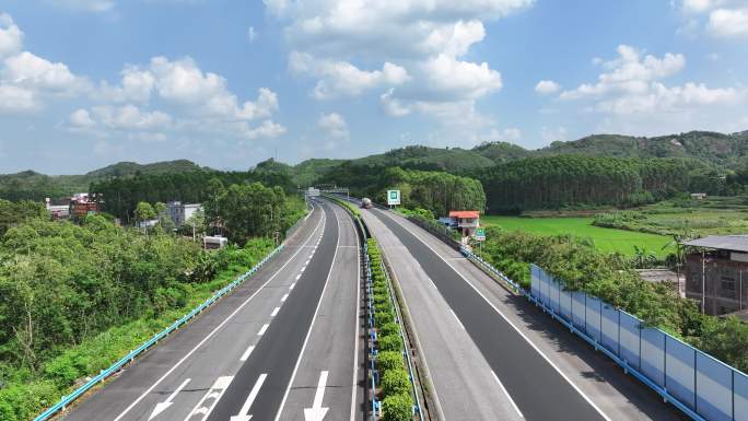 广西高速公路航拍