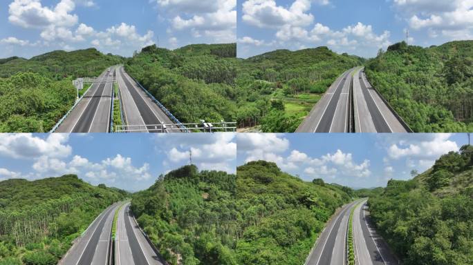 广西高速公路航拍
