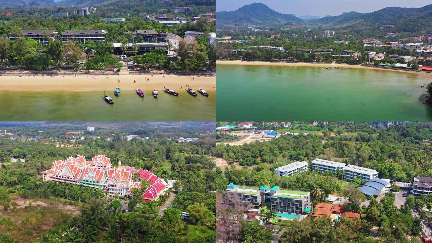 泰国甲米奥南海滩酒店建筑群