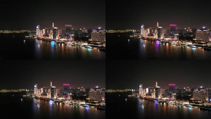 厦门 航拍 夜景