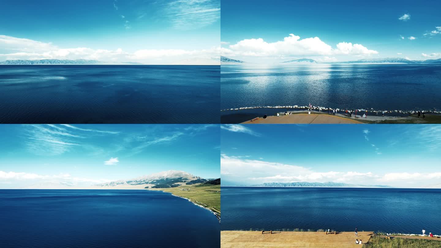 大美新疆赛里木湖