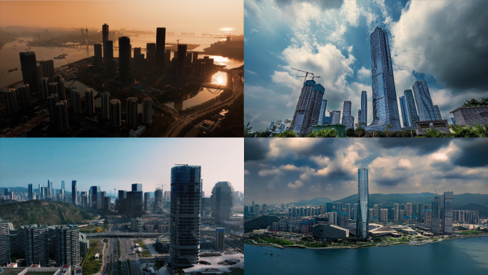 珠海城市延时空镜头（超50组镜头）
