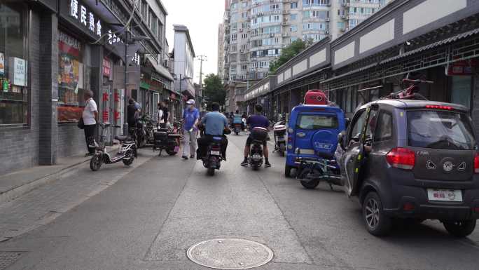 老北京胡同里的便民商店