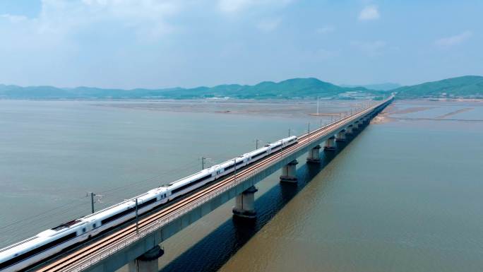 跨海大桥 高铁 中国速度 动车
