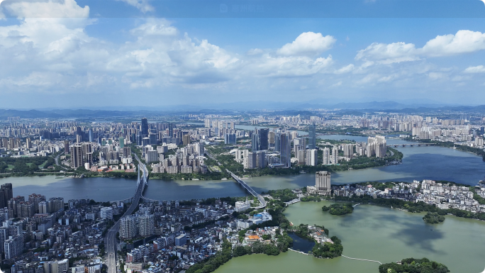 2023惠州市区4K航拍延时合集
