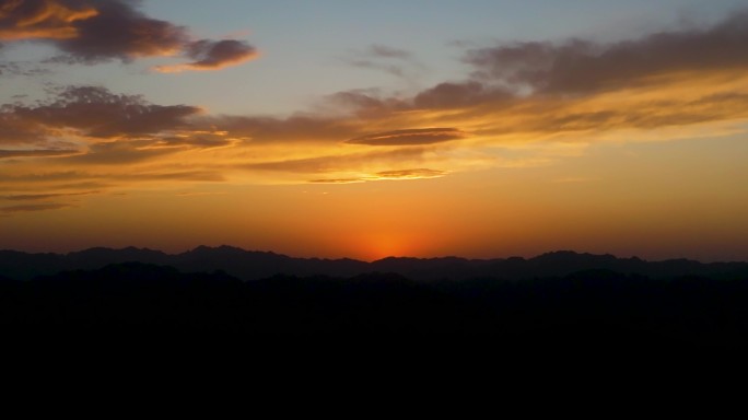 夕阳西下 日暮山远 日落时分