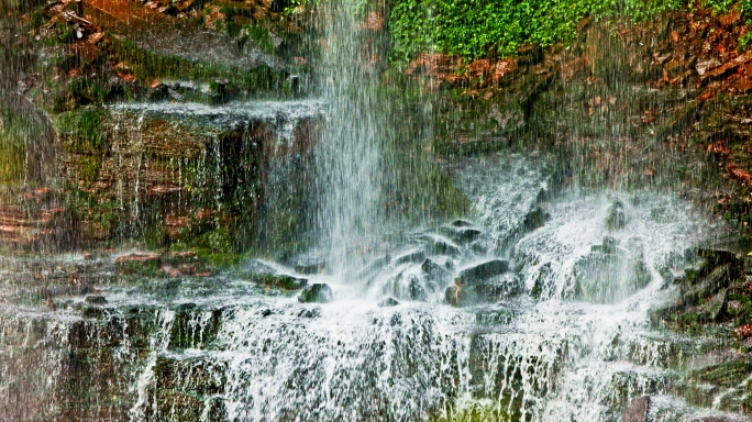 瀑布 溪流 丹霞地貌 贵州赤水 旅游