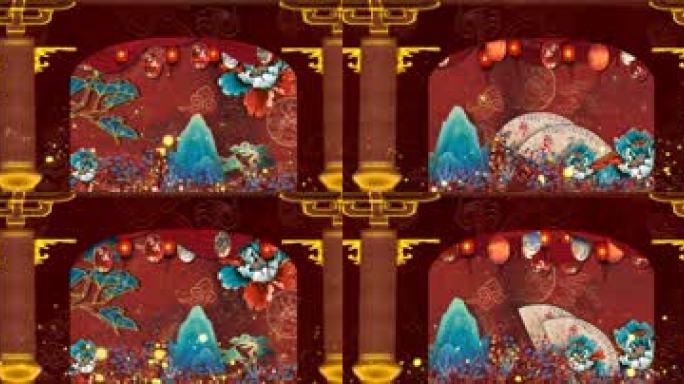 新中式素材侧面屏3