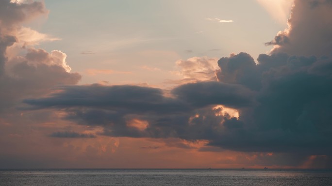 海岸阳光早晨-延时