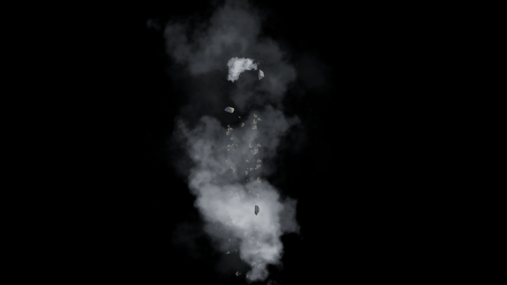 4K 爆炸烟雾粒子特效07（带通道）