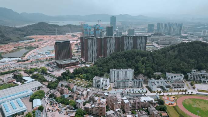 城市发展视频深圳光明区中山大学远景