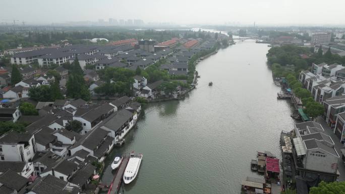 上海朱家角航拍