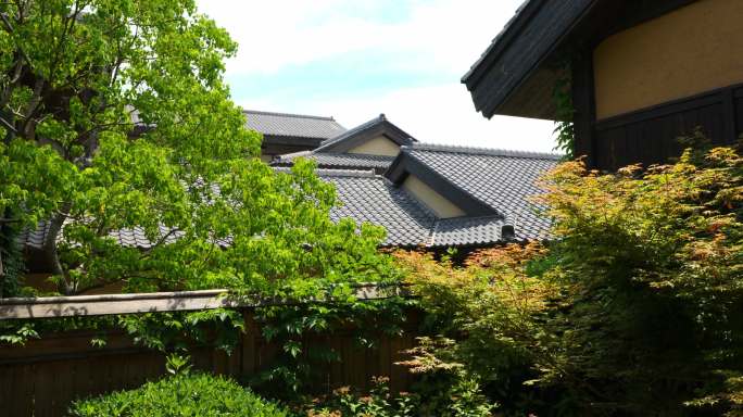 日本建筑 日式建筑 日式园林 阿朵花屿