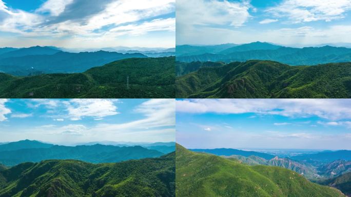 山川云影 群山叠嶂 云的流逝