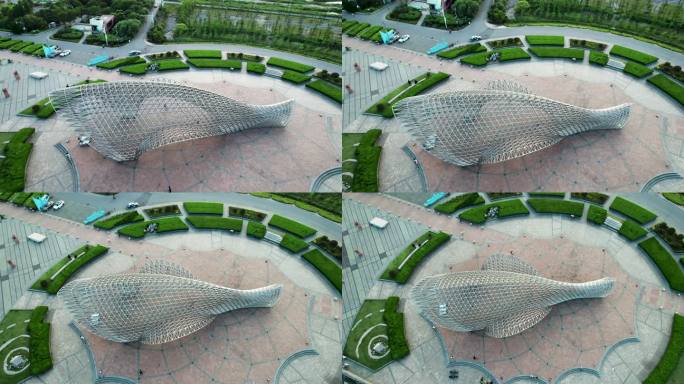 上海滨海司南鱼雕塑