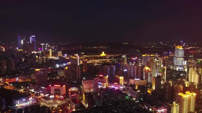 南宁市金湖广场夜景