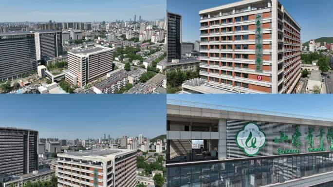 济南航拍千佛山医院