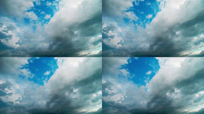 动态 天空 云层