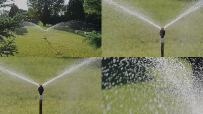 自动喷灌溉 绿植草皮 公园草坪灌溉固定