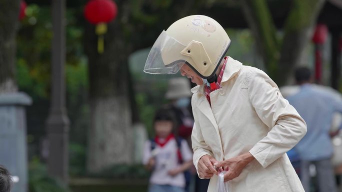 杭州西湖留下街道市井慢生活 菜摊