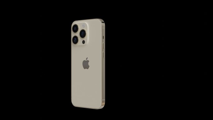 苹果iPhone 14 Pro金色手机