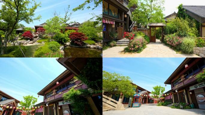 日式庭院 日式建筑 日式园林 阿朵花屿