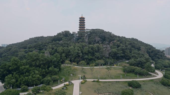 深圳光明区红花山公园明和塔
