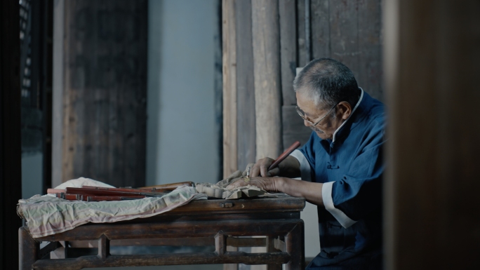 【合集】木雕手艺匠人传统非遗手工传承