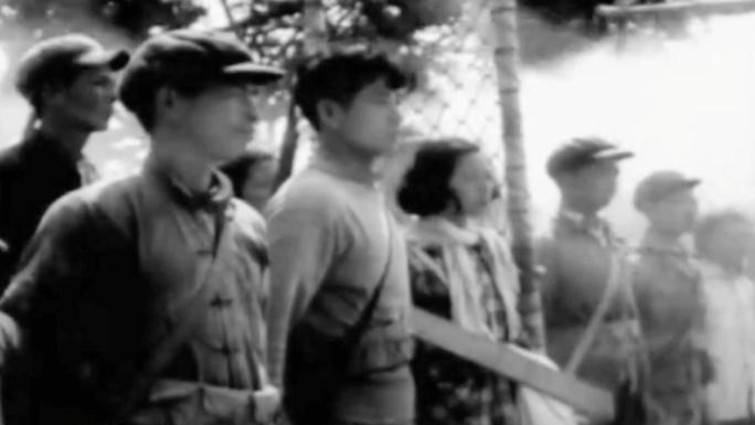 1958年 福建厦门 军民团结 民兵